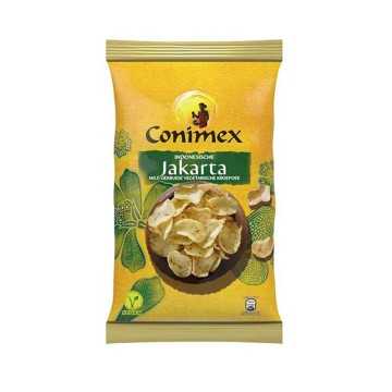 Conimex Jakarta Kroepkoek Mild 75g/ Yucca Chips