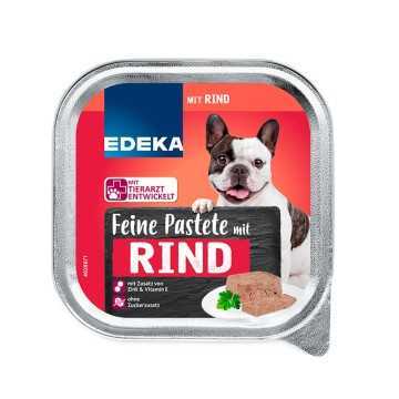Edeka Pastete mit Rind / Comida para Perro con Ternera 300g