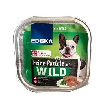 Edeka Pastete mit Wild / Comida para Perro con Carne de Caza 300g