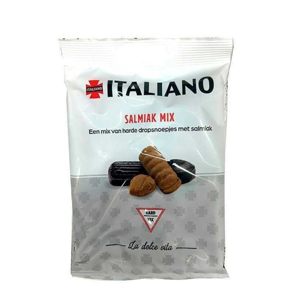 Italiano Salmiak Mix / Liquorice Candies 170g Italiano Salmiak Mix / Liquorice Candies 170g