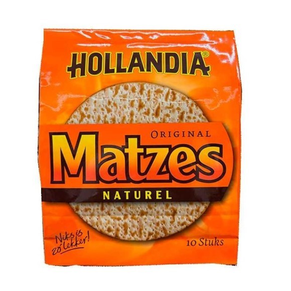 Hollandia Matze Crackers Naturel 100g / Galletas Matze Hollandia Matze Crackers Naturel 100g / Galletas Matze