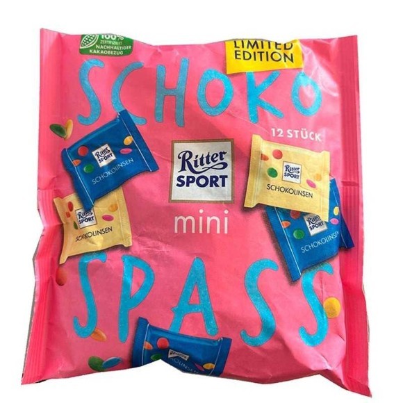 Ritter Sport Mini Bunter Mix / Surtido de Chocolatinas x12 Ritter Sport Mini Bunter Mix / Surtido de Chocolatinas x12
