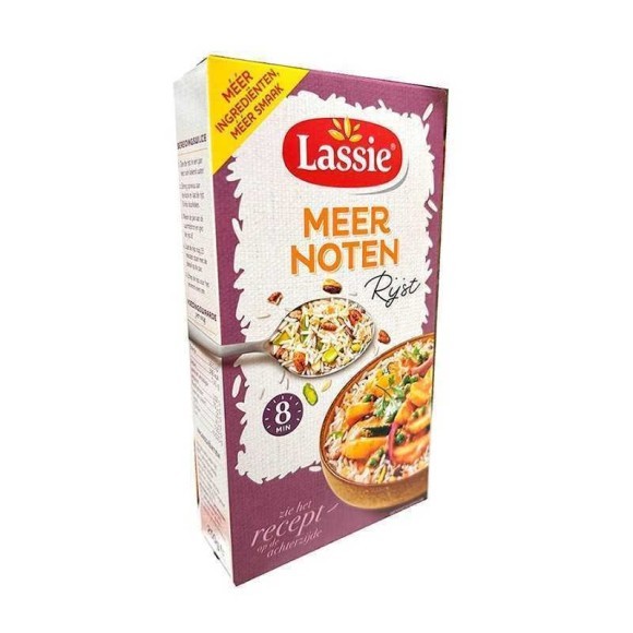 Lassie Meer Noten Rijst / Rice with Nuts 250g Lassie Meer Noten Rijst / Rice with Nuts 250g