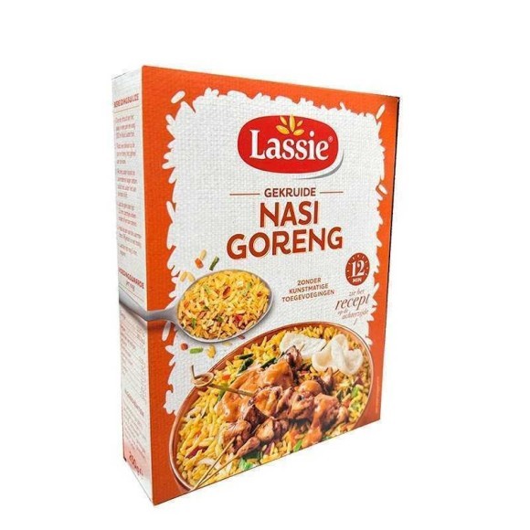 Lassie Nasi Goreng Rijs / Arroz Nasi Goreng Sazonado 250g Lassie Nasi Goreng Rijs / Arroz Nasi Goreng Sazonado 250g