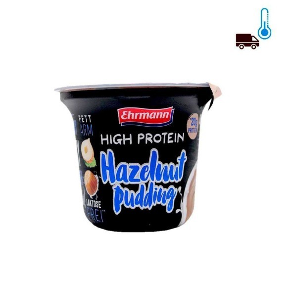 Ehrmann High Protein Hazelnut Pudding / Pudding de Proteínas sabor Avellana 200g Ehrmann High Protein Hazelnut Pudding / Pudding de Proteínas sabor Avellana 200g