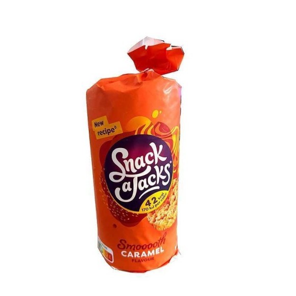 Snack a Jacks Caramel / Snack Tortitas sabor Caramelo 140g Snack a Jacks Caramel / Snack Tortitas sabor Caramelo 140g