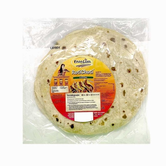 Faja Lobi Surinaamse RotiChoti / Suriman de Roti 280g Faja Lobi Surinaamse RotiChoti / Suriman de Roti 280g