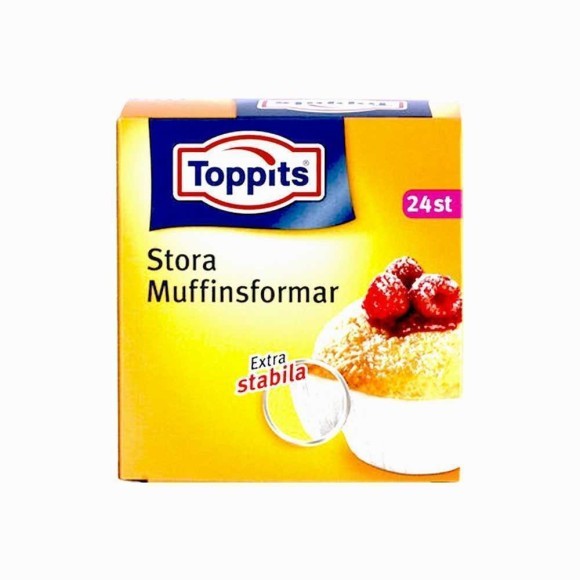 Toppits Stora Muffinsformar / Moldes para Magdalenas x24 Toppits Stora Muffinsformar / Moldes para Magdalenas x24