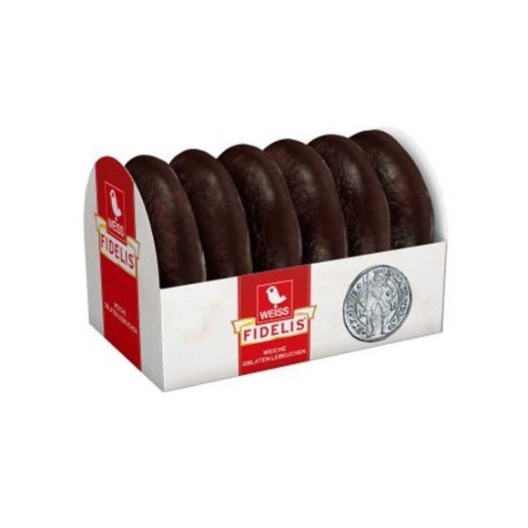 Weiss Fidelis Weiche Oblaten-Lebkuchen / Pan de Especias con Obleas x6 Weiss Fidelis Weiche Oblaten-Lebkuchen / Pan de Especias con Obleas x6