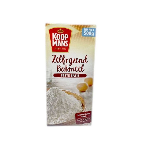 Koopmans Zelfrijzend Bakmeel 500g/ Self-Raising Flour Koopmans Zelfrijzend Bakmeel 500g/ Self-Raising Flour