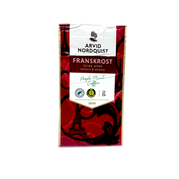Arvid Nordquist Franskrost Extra Mörk 500g/Extra Strong Coffee Arvid Nordquist Franskrost Extra Mörk 500g/Extra Strong Coffee
