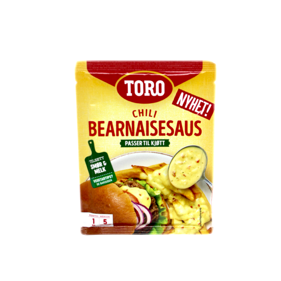 Toro Chili Bernaisesaus Original / Chili Bearnaise Sauce 28g Toro Chili Bernaisesaus Original / Chili Bearnaise Sauce 28g