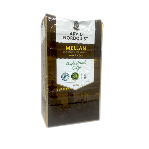 Arvid Nordquist Classic Mellanrost 500g / Ground Coffee Arvid Nordquist Classic Mellanrost 500g / Ground Coffee