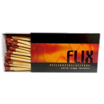 Flix Extra Lang Veiligheidslucifers x45 / Extra Long Matches