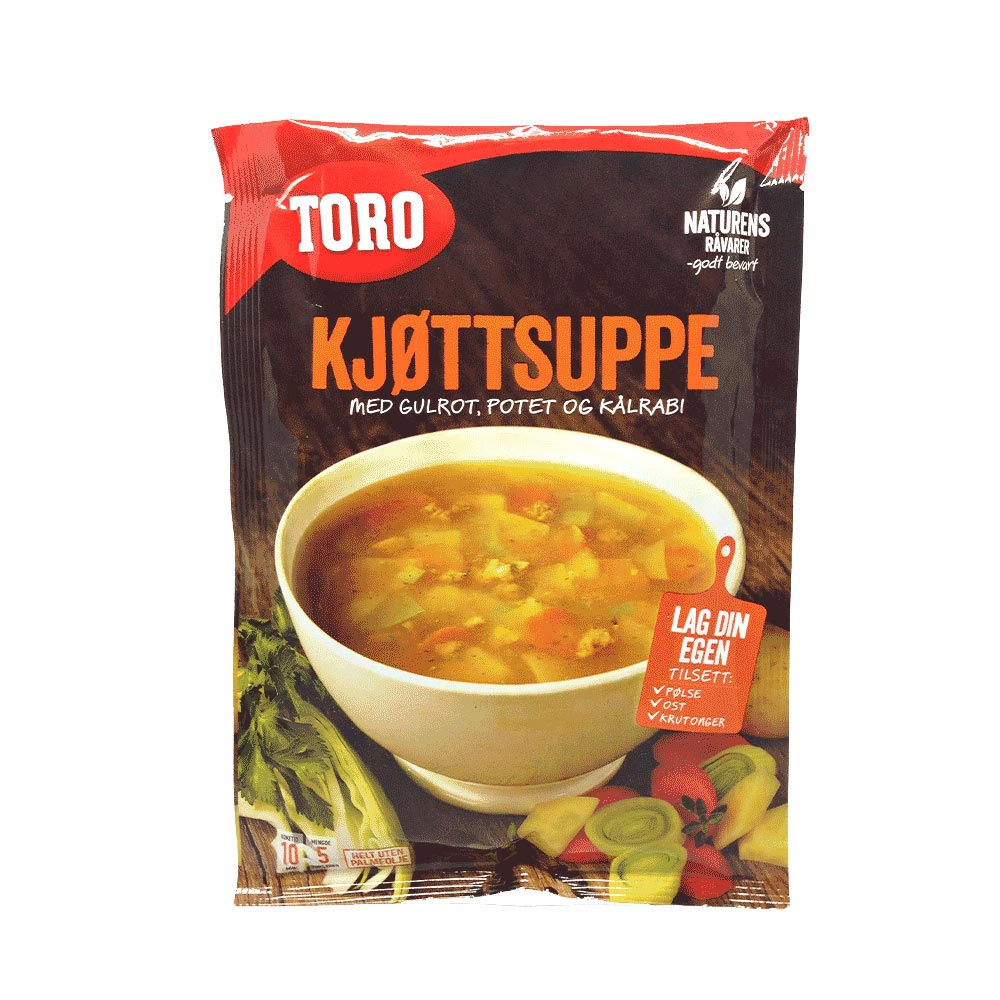 Toro Kjøttsuppe Med Grønnsaker / Sopa de Carne con Verduras 81g