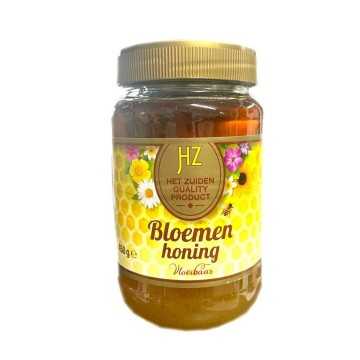 Het Zuiden Bloemen Honing Vloeibaar 450g/ Liquid Honey