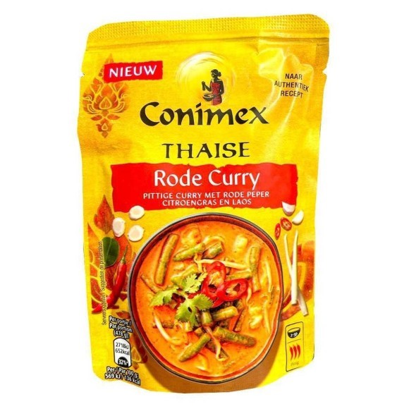 Conimex Thaise Rode Curry Paste 90g / Red Curry Paste Conimex Thaise Rode Curry Paste 90g / Red Curry Paste