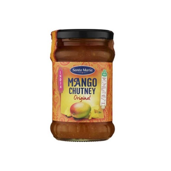 Santa Maria Mango Chutney Original 350g / Mango Sauce Santa Maria Mango Chutney Original 350g / Mango Sauce