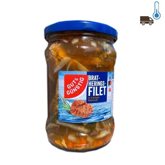 Gut&Günstig Bratherings Filet 500g / Herring Fillets