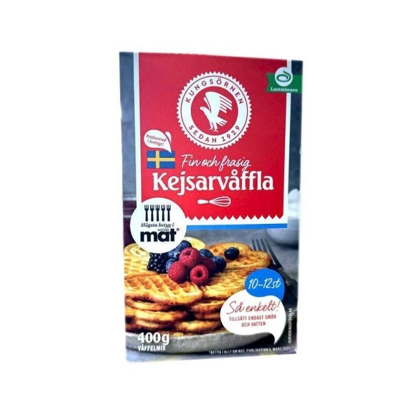 Kungsörnen Kejsarvåffla 400g / Waffle Mix Kungsörnen Kejsarvåffla 400g / Waffle Mix