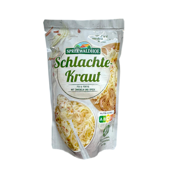 Spreewaldhof Schlachtekraut mit Zwiebeln Und Speck / Chucrut con Cebolla y Bacon Ahumado 4000g Spreewaldhof Schlachtekraut mit Zwiebeln Und Speck / Chucrut con Cebolla y Bacon Ahumado 4000g