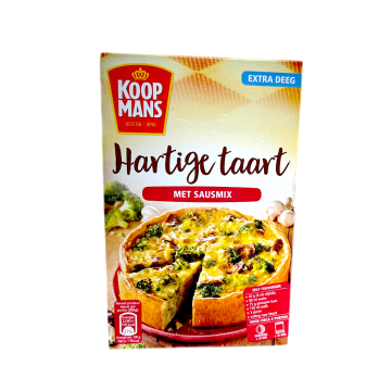 Koopmans Hartige Taart Met Sausmix / Mezcla para Pastel Salado con Verduras 260g