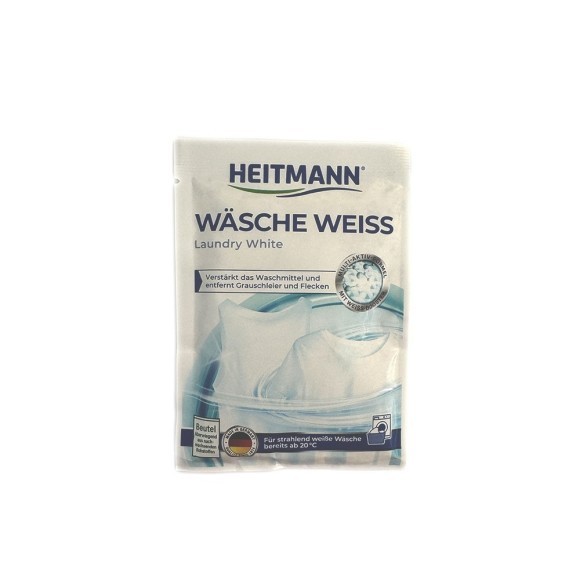 Heitmann Wäsche-Weiss 50g / Laundry White Detergent Heitmann Wäsche-Weiss 50g / Laundry White Detergent