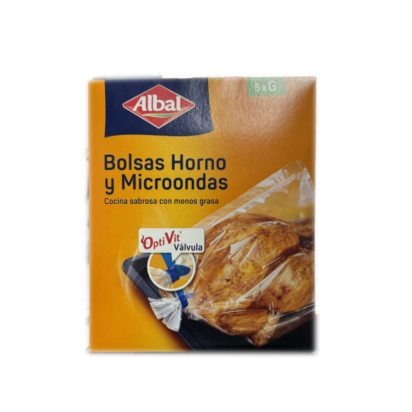 Albal Bolsas Horno y Microondas x5 / Oven and Microwave Bags Albal Bolsas Horno y Microondas x5 / Oven and Microwave Bags