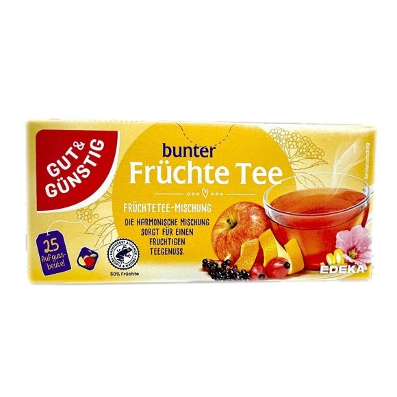 Gut&Günstig Früchte Tee / Té Mezcla de Frutas x25 Gut&Günstig Früchte Tee / Té Mezcla de Frutas x25