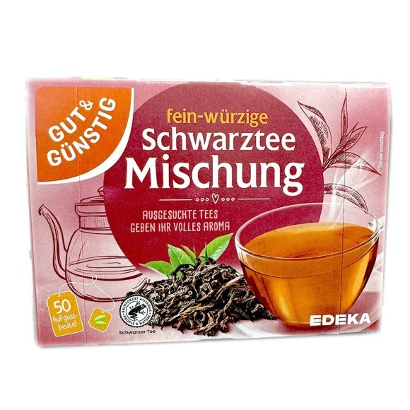 Gut&Günstig Schwarztee Mischung/ Té Negro x50 Gut&Günstig Schwarztee Mischung/ Té Negro x50