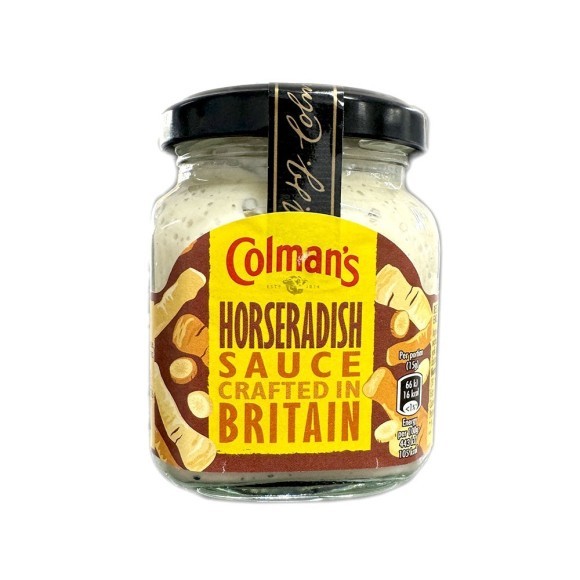 Colman's Horseradish Sauce / Salsa Rábano Picante 136g Colman's Horseradish Sauce / Salsa Rábano Picante 136g
