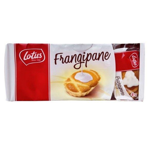 Lotus Frangipane x4 / Creamy Almond flavored Sponge Cake