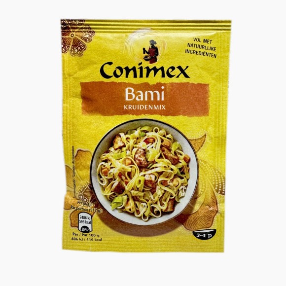 Conimex Bami Kruidenmix / Especias para Bami Goreng 19g Conimex Bami Kruidenmix / Especias para Bami Goreng 19g