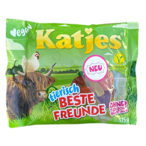 Katjes Tierisch Beste Freunde 175g / Vegan Gummies Katjes Tierisch Beste Freunde 175g / Vegan Gummies