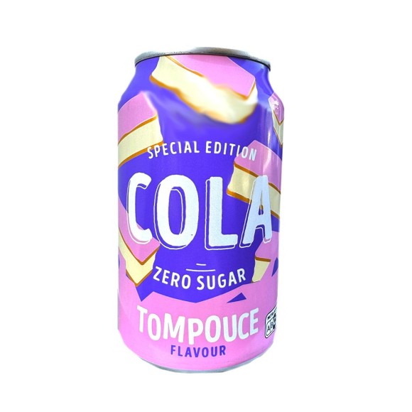 CostaBlanca Cola Zero Sugar Tompouce Flavour 33cl CostaBlanca Cola Zero Sugar Tompouce Flavour 33cl