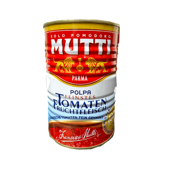 Mutti Polpa Feinstes Tomaten Fruchtfleisch 400g / Tomato Pulp Mutti Polpa Feinstes Tomaten Fruchtfleisch 400g / Tomato Pulp
