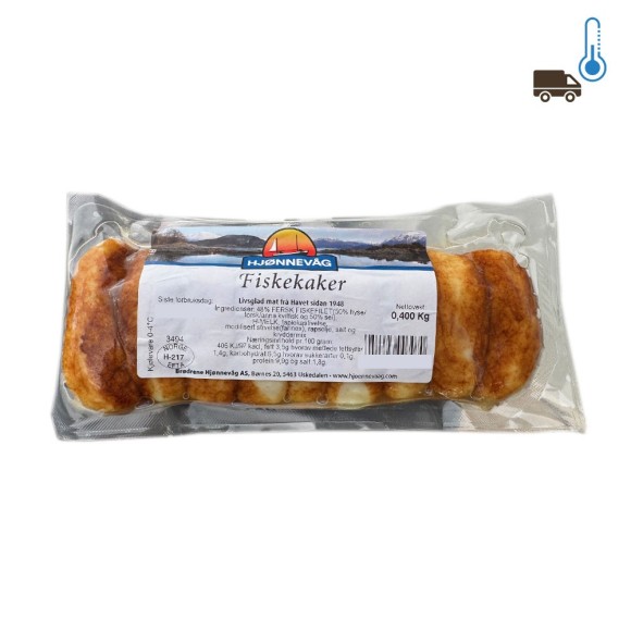 Hjønnevåg Fiskekaker 400g / Fish Cakes Hjønnevåg Fiskekaker 400g / Fish Cakes