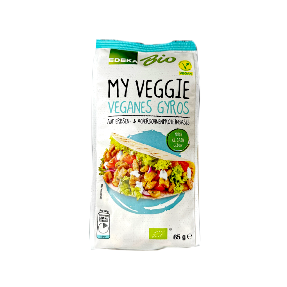 Edeka My Veggie Veganes Gyros / Soja Especiada Gyros 65g Edeka My Veggie Veganes Gyros / Soja Especiada Gyros 65g