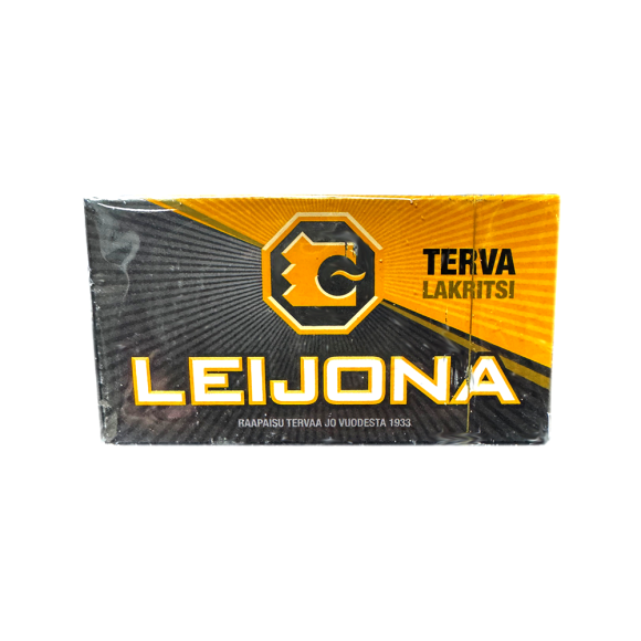 Cloetta Leijona Terva Lakritsi / Caramelo de Regaliz con sabor a Alquitrán 32g Cloetta Leijona Terva Lakritsi / Caramelo de Regaliz con sabor a Alquitrán 32g