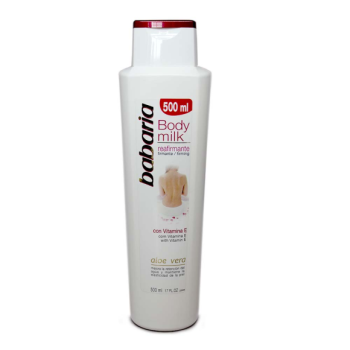 Babaria Body Milk Reafirmante Aloe Vera / Body Firming Lotion 400ml