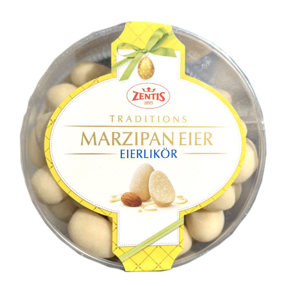 Zentis Traditions Marzipan Eier Eierlikör 500g/ Marzipan Eggs with Eggnog Zentis Traditions Marzipan Eier Eierlikör 500g/ Marzipan Eggs with Eggnog