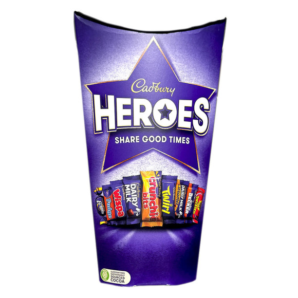 Cadbury Heroes Carton / Bombones 290g Cadbury Heroes Carton / Bombones 290g