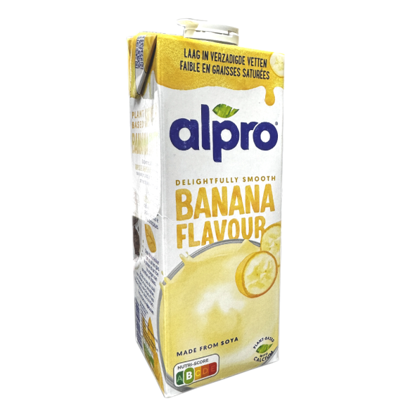 Alpro Soya Banana Flavour / Bebida de Soja a sabor Plátano 1L Alpro Soya Banana Flavour / Bebida de Soja a sabor Plátano 1L