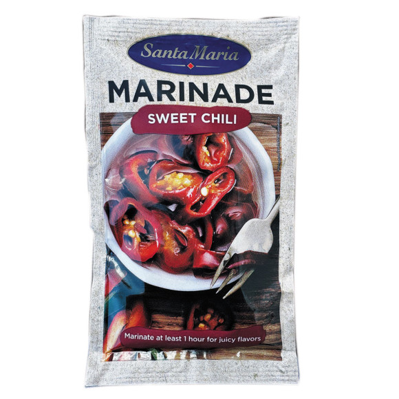 Santa Maria BBQ Marinade Sweet Chili / Mezcla para Salsa Barbacoa de Chili Dulce 75g