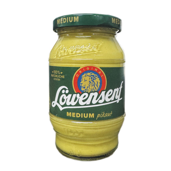Löwensenf Medium Pikant/ Mostaza Picante 250ml Löwensenf Medium Pikant/ Mostaza Picante 250ml