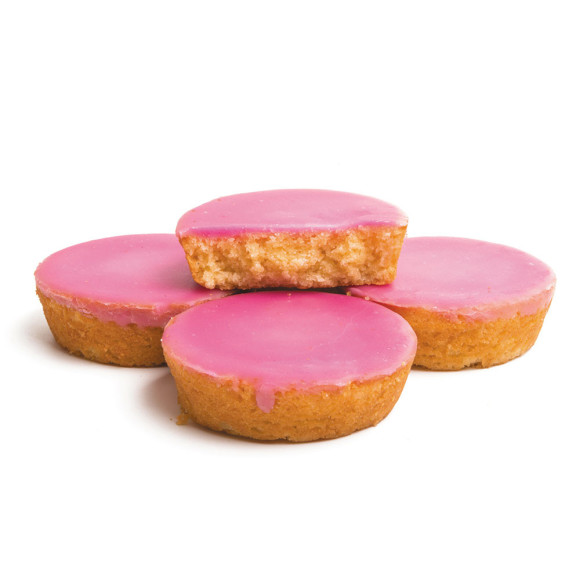 CostaBlanca Rozekoek / Bizcochos con Fondant Rosa 330g CostaBlanca Rozekoek / Bizcochos con Fondant Rosa 330g