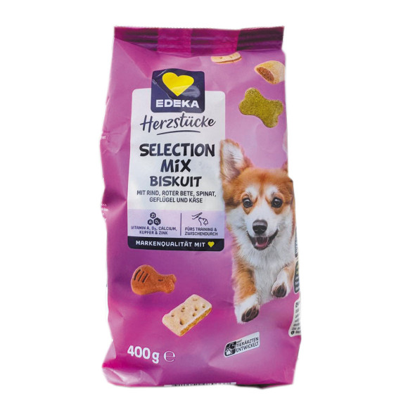 Edeka Selection Mix Biskuit / Galletas para Perros 400g Edeka Selection Mix Biskuit / Galletas para Perros 400g