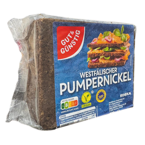 Gut&Günstig Westfälischer Pumpernickel / Pan de Centeno 500g Gut&Günstig Westfälischer Pumpernickel / Pan de Centeno 500g