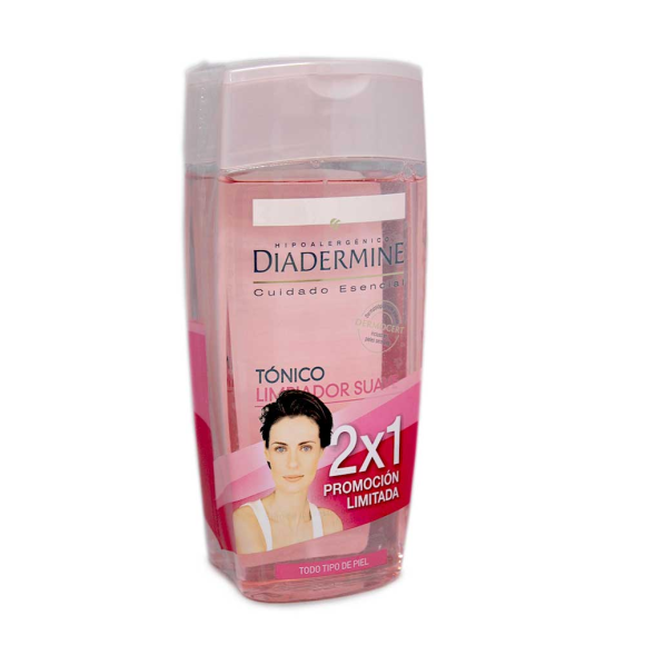Diadermine Tónico Limpiador Suave / Toner Soft 200ml+200 2x1 Diadermine Tónico Limpiador Suave / Toner Soft 200ml+200 2x1