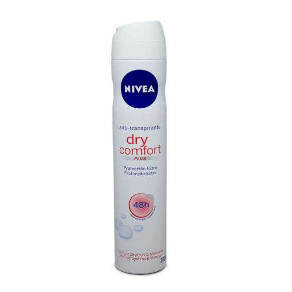 Nivea Dry Comfort Plus Spray Desodorante 200ml Nivea Dry Comfort Plus Spray Desodorante 200ml
